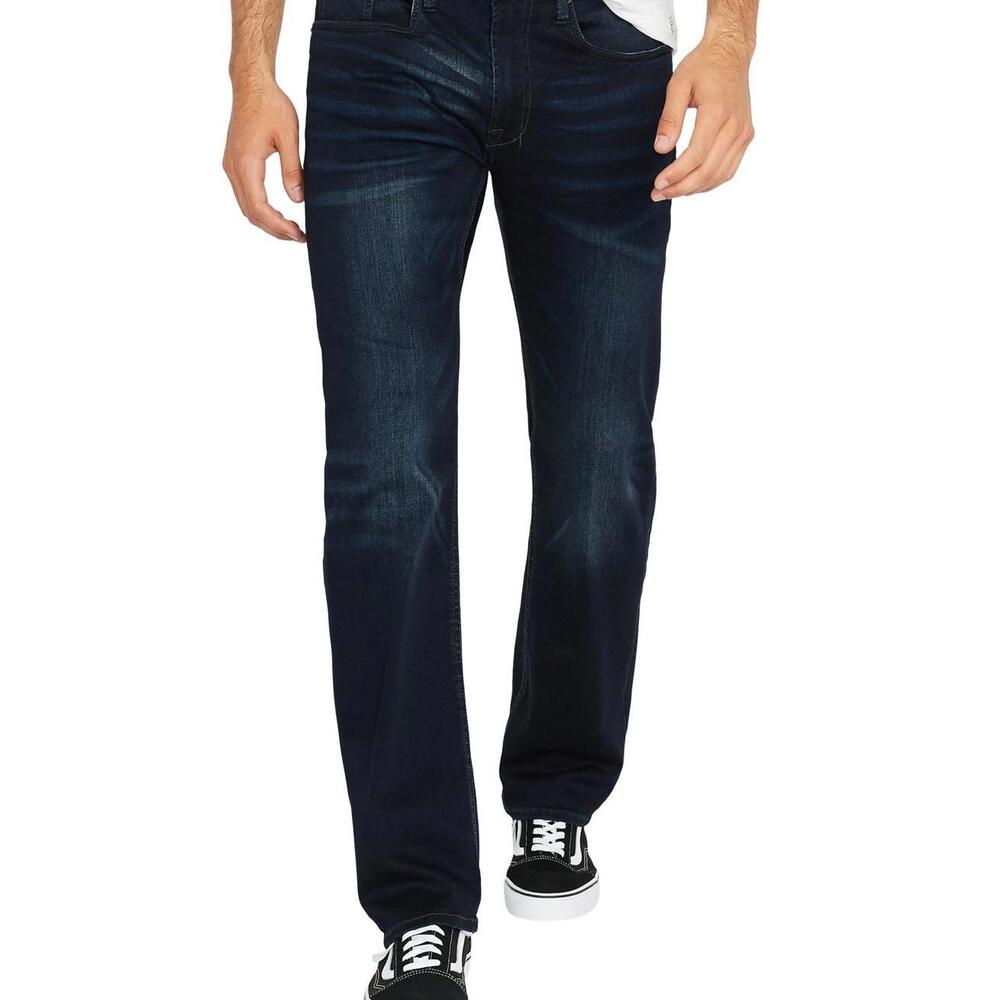 Buffalo Men’s Jeans 34x32 Dark Wash Relaxed Fit Stretch Denim – MSRP $118